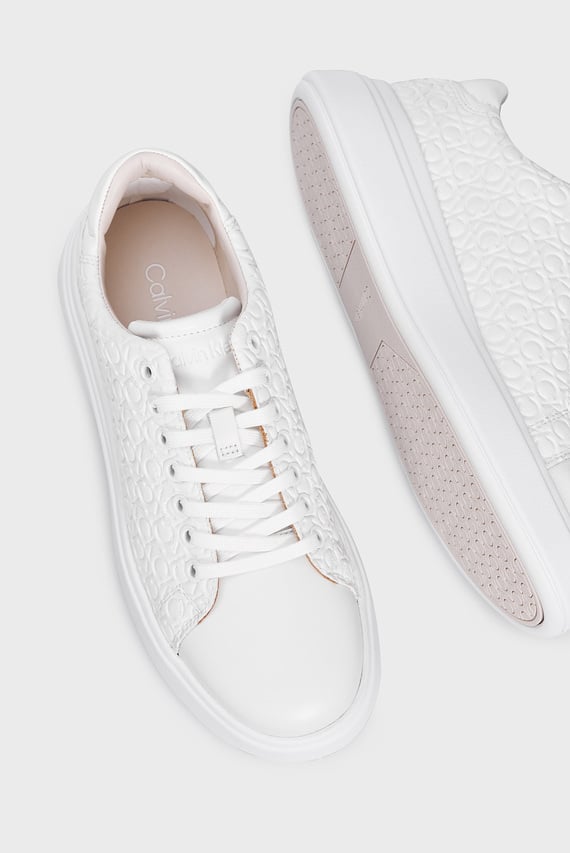 Женские белые кроссовки CUPSOLE LACE UP