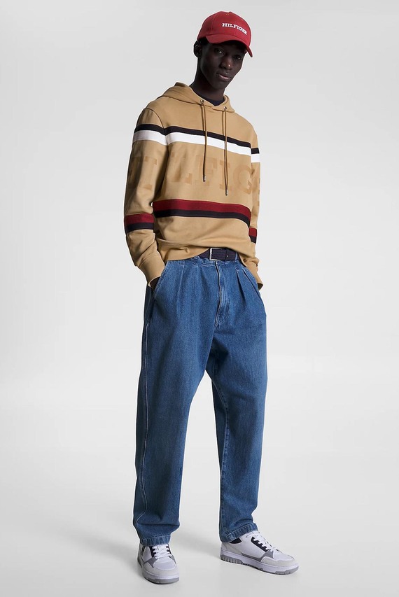 Худи GLOBAL STRIPE MONOTYPE HOODY