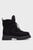 Женские черные замшевые ботинки Pollisi