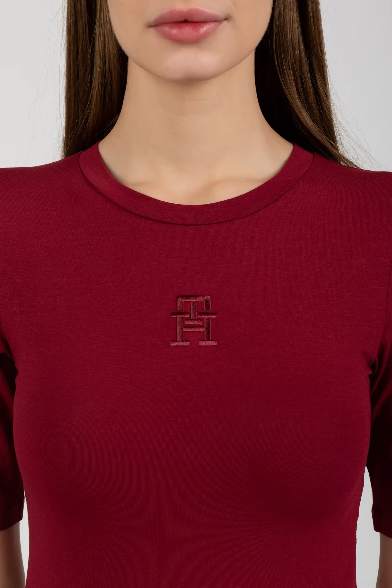 Футболка SLIM MONOGRAM TONAL EMB 1 2 SLV 4