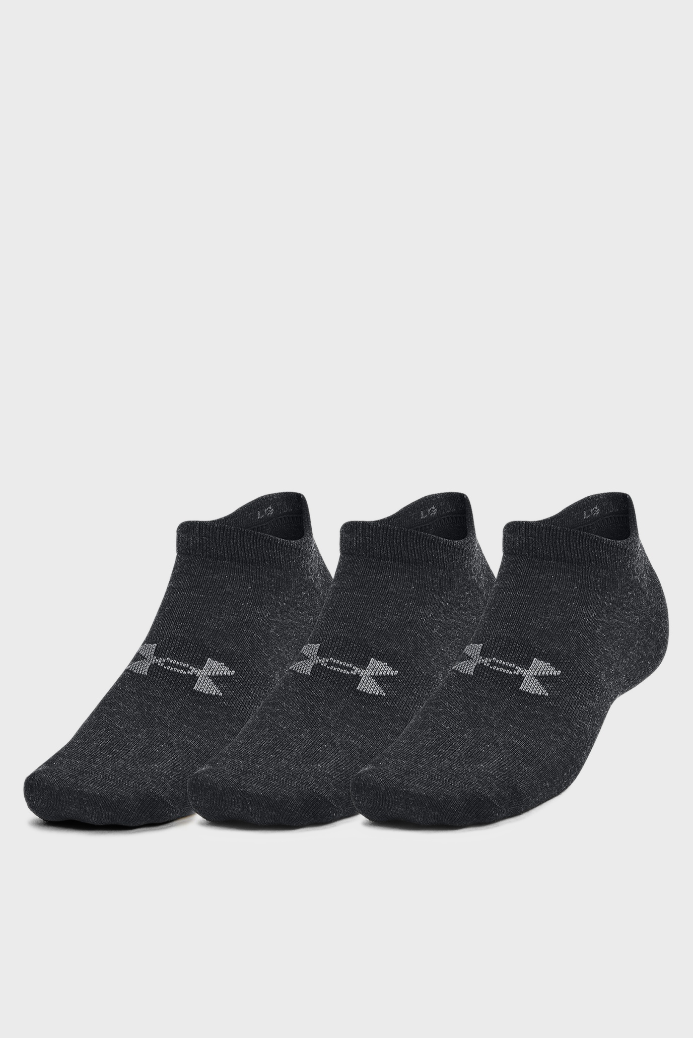 Черные носки (3 пары) UA Essential No Show 3pk 1