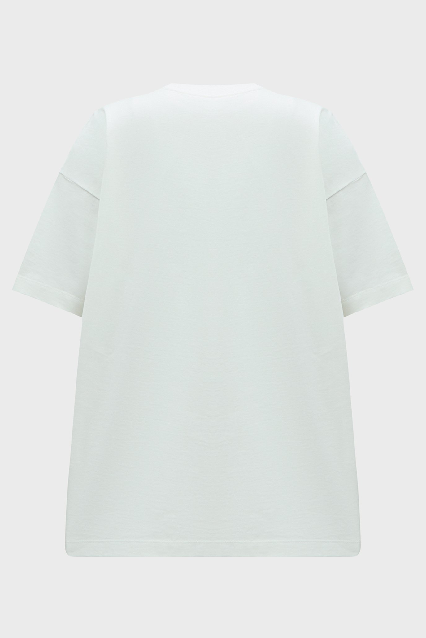 Женская белая футболка FLORAL COLLAGE PRINT 2