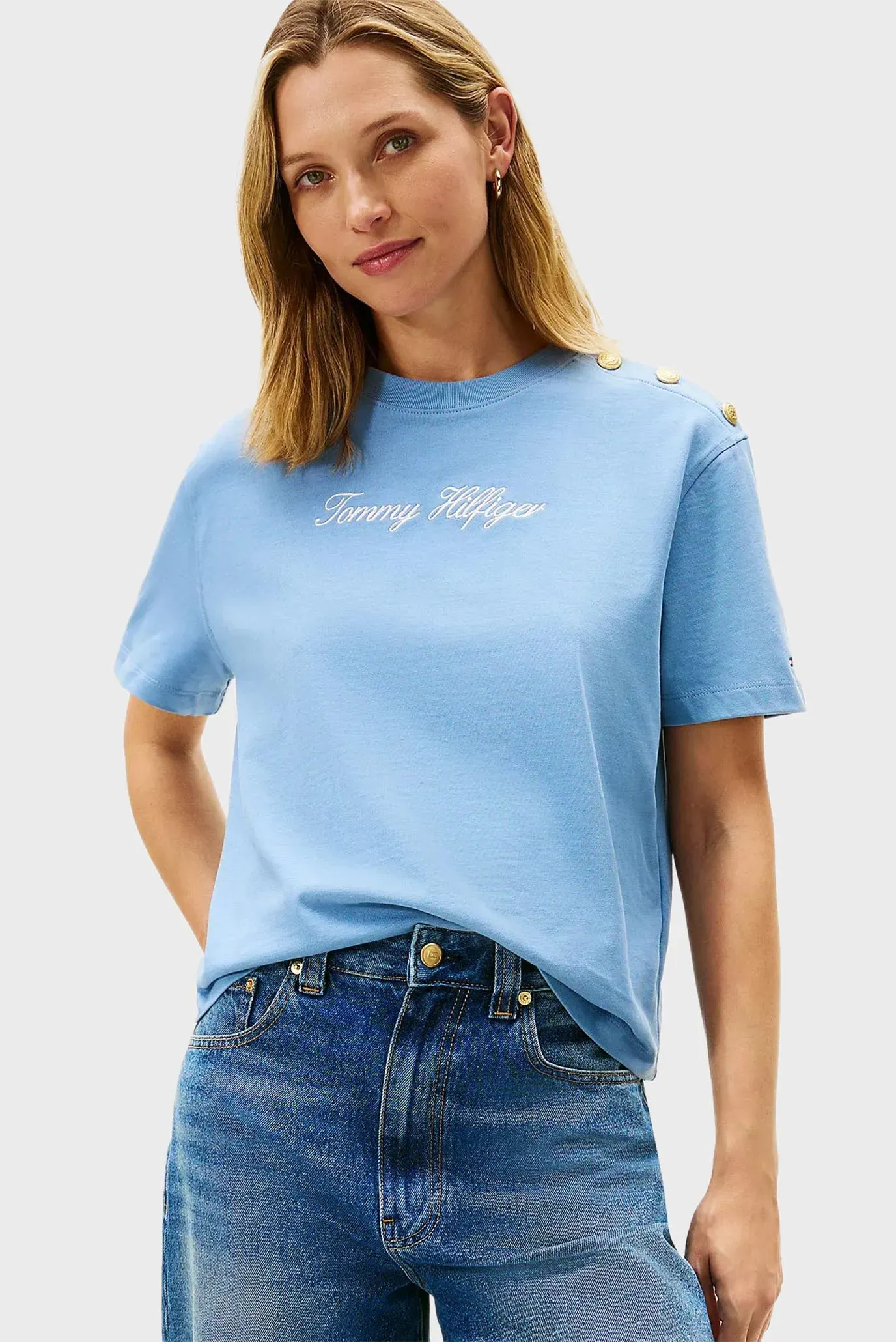 Футболка GOLD BTN SCRIPT MDRN SS TEE 1