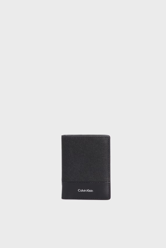 Мужской черный кожаный кошелек CK MUST BIFOLD 10CC Calvin Klein Мужской черный кожаный кошелек CK MUST BIFOLD 10CC Calvin Klein