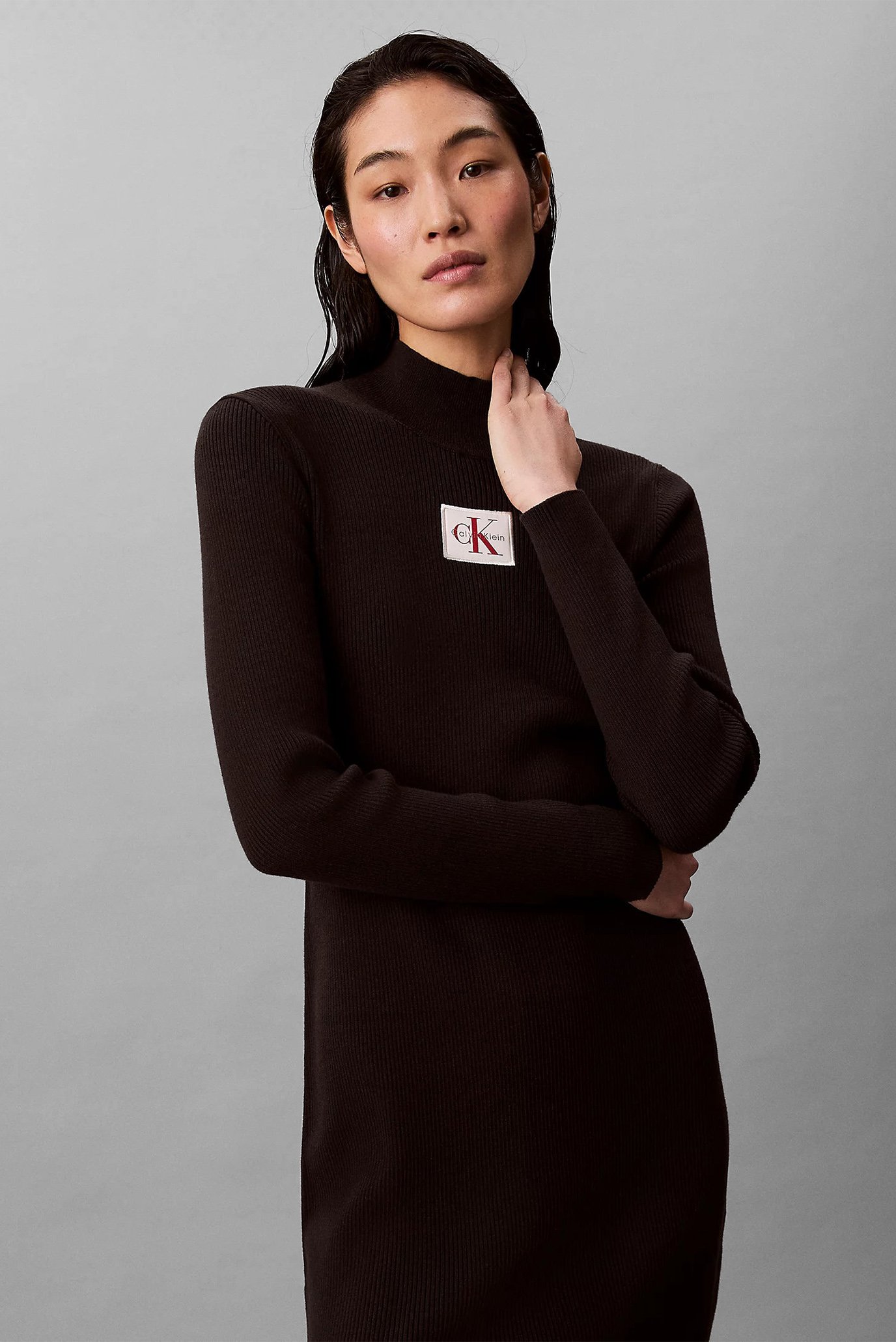 Платье LS T NECK MINI DRESS 5