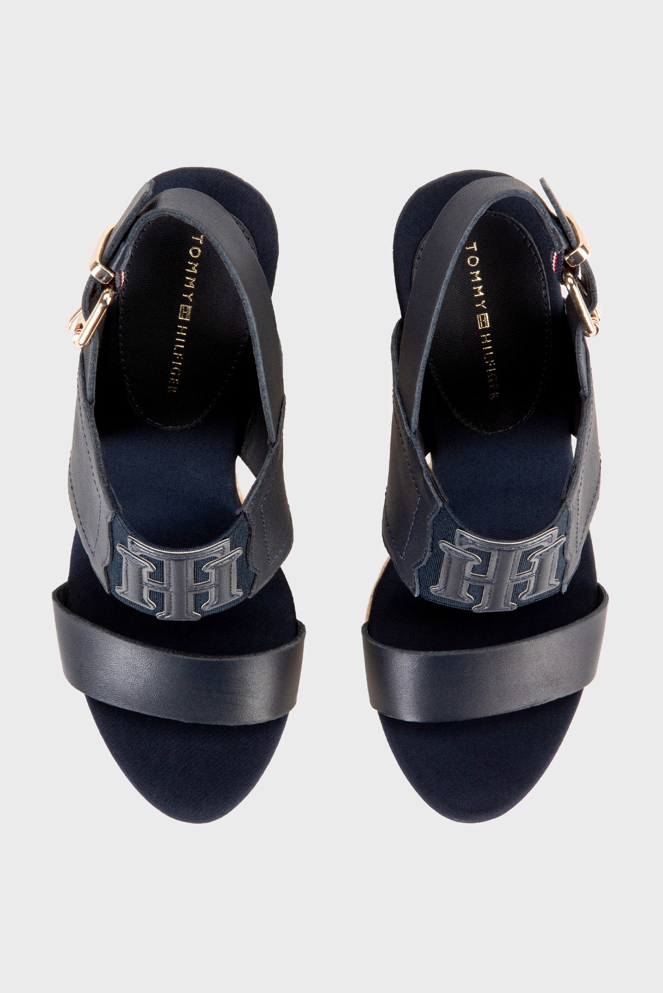 Босоножки TH ELASTIC HIGH WEDGE SANDALTommy Hilfiger Босоножки TH ELASTIC HIGH WEDGE SANDAL 4