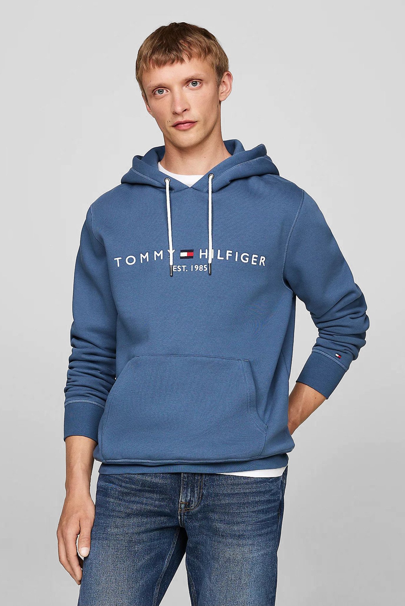 Худи/TOMMY LOGO HOODY 1