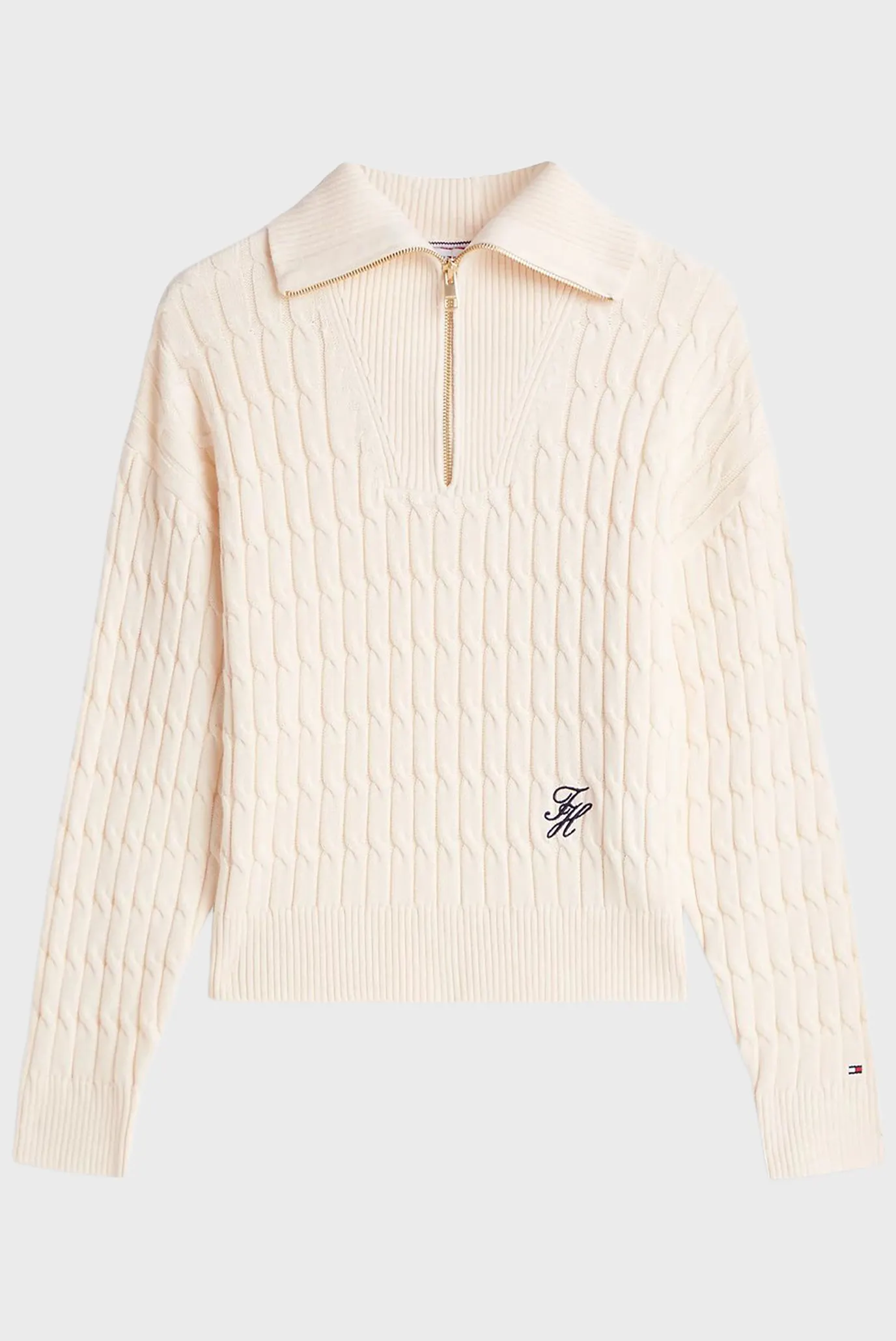 Свитер/CO CABLE MID GG 1/2 ZIP LS SWT 5