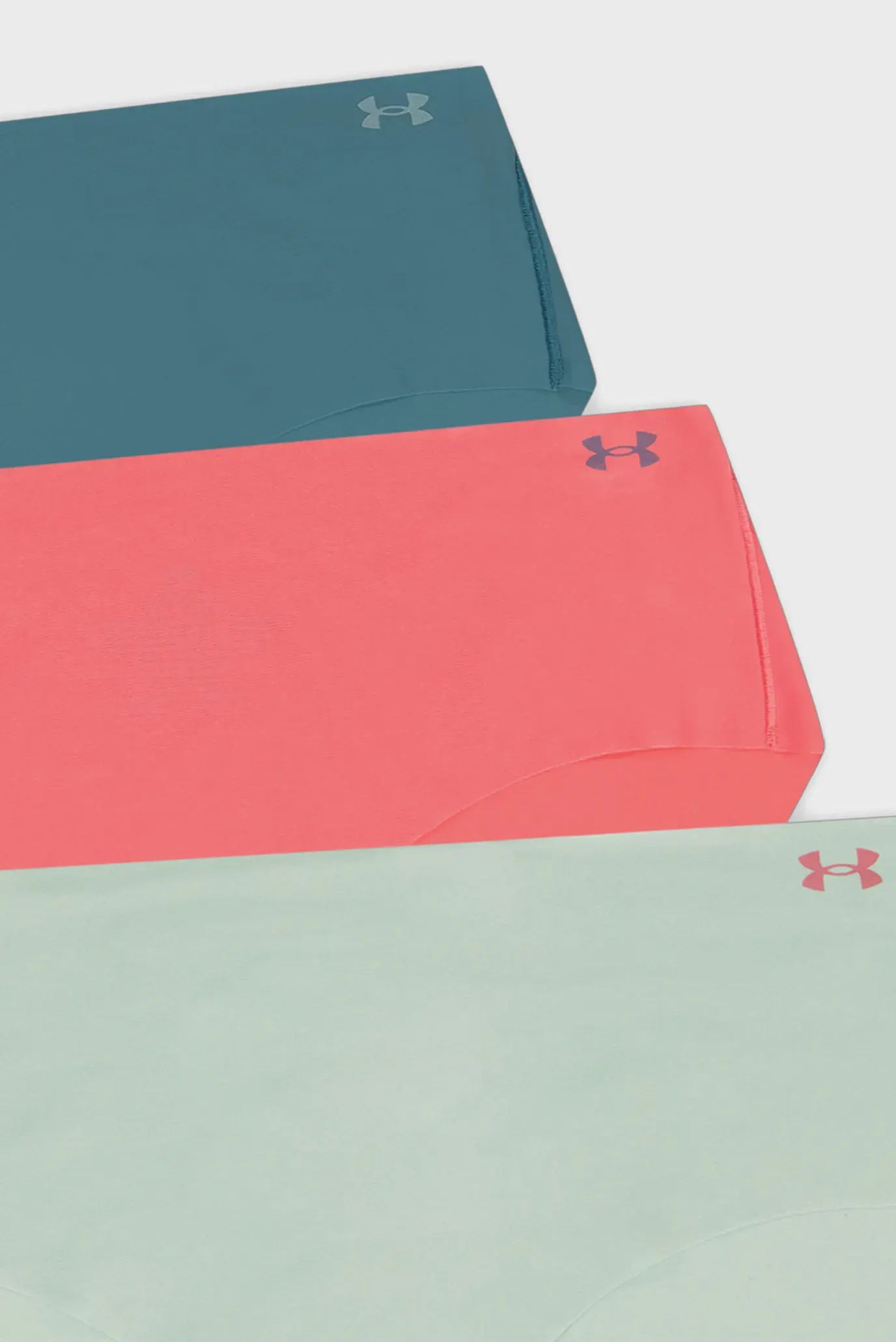 Трусы/UA PURE STRETCH NO SHOW HIPSTER-SOLID3PK 4