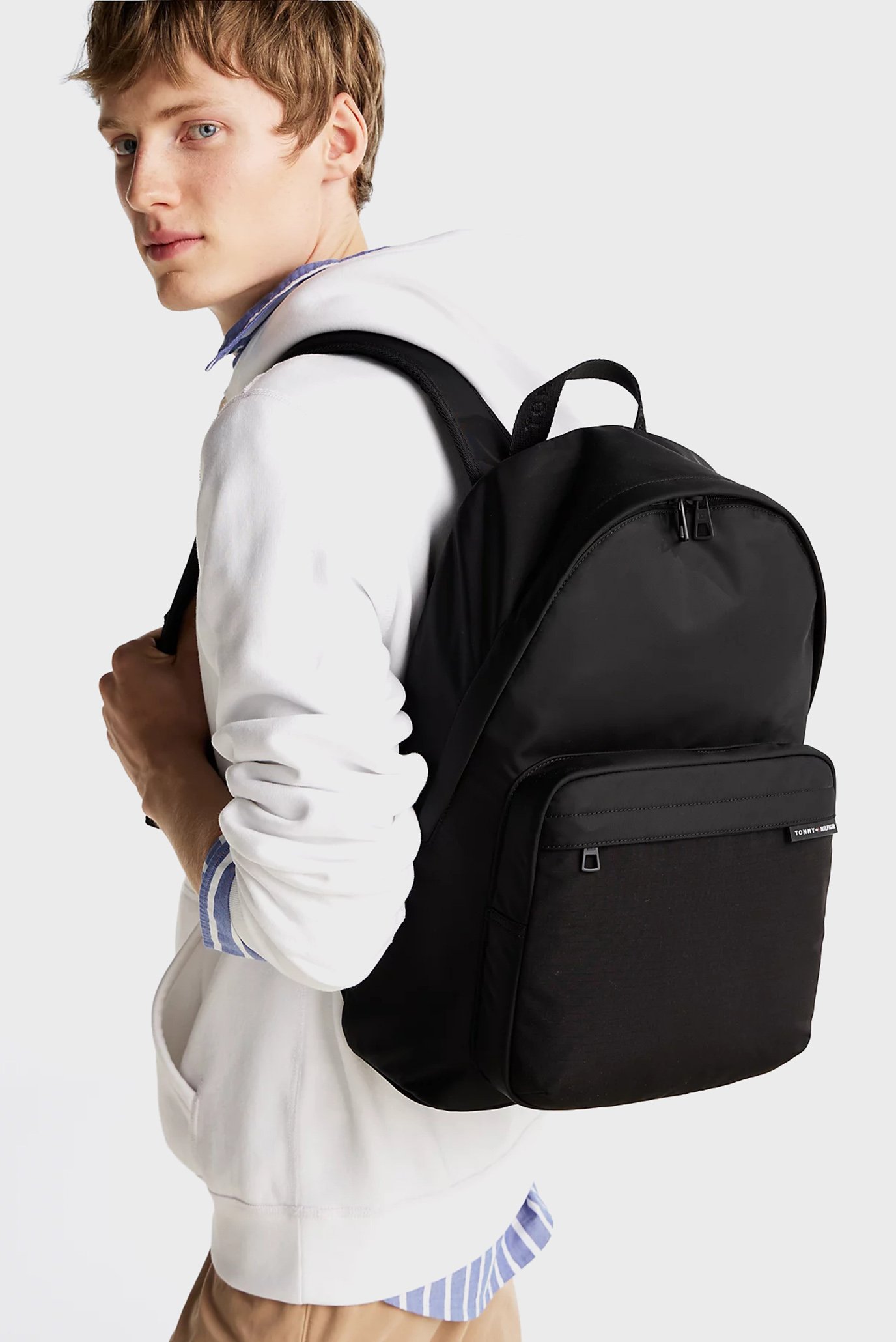 Мужской черный рюкзак TH ELEMENT REPREVE BACKPACK 2