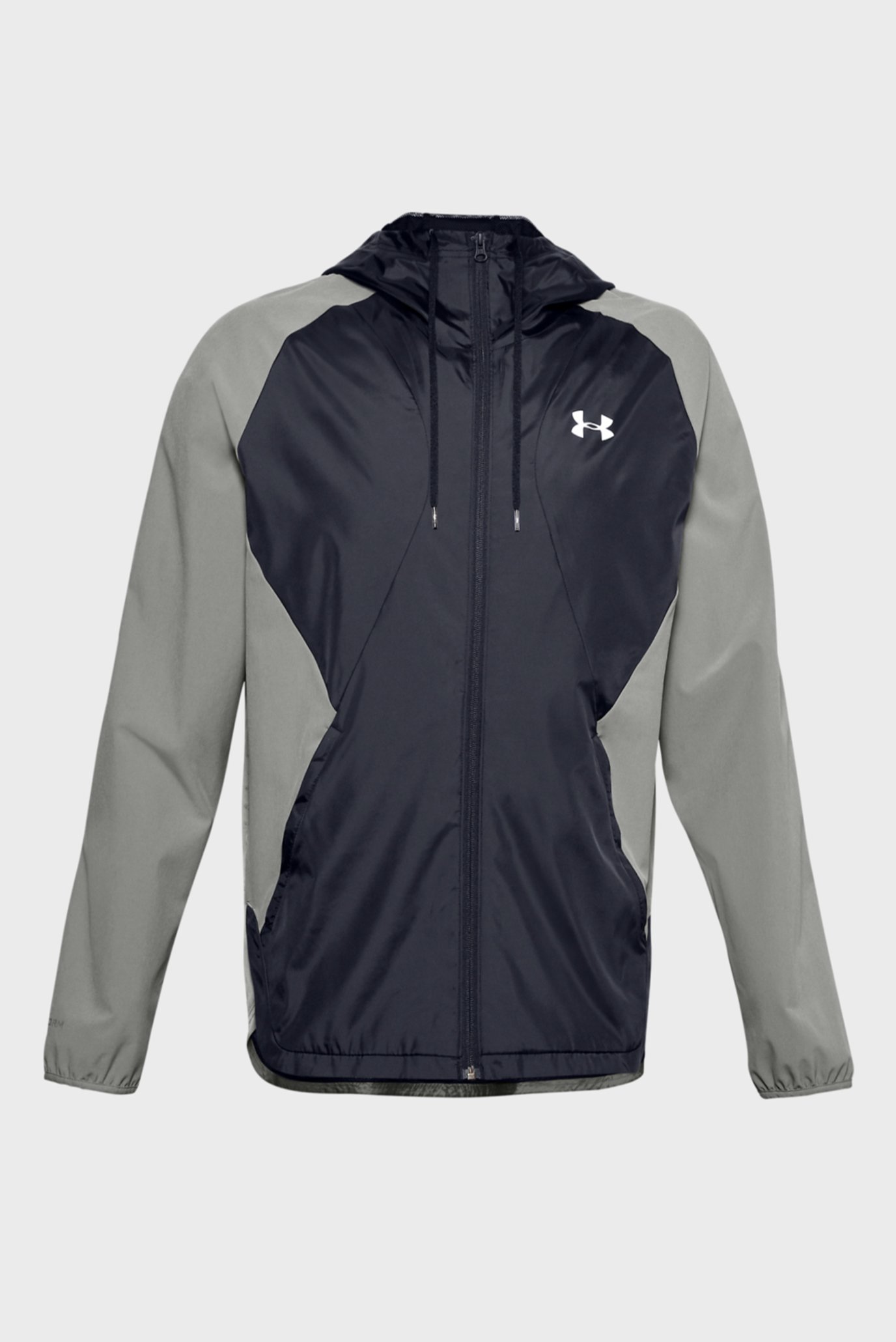 Мужская оливковая ветровка STRETCH-WOVEN HOODED JACKET Under