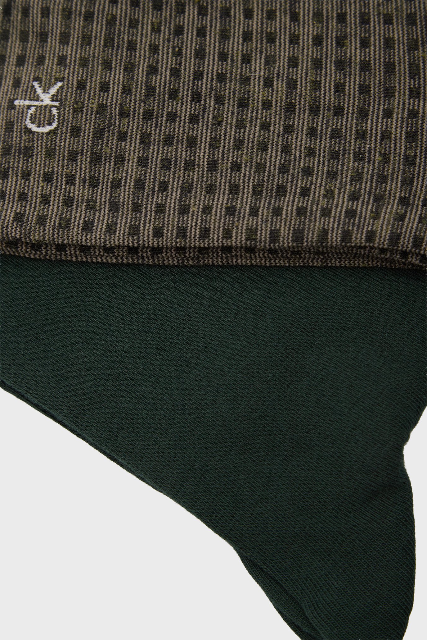 Носки CK MEN SOCK 2P MELANGE GRIDCalvin Klein Носки CK MEN SOCK 2P MELANGE GRID 2