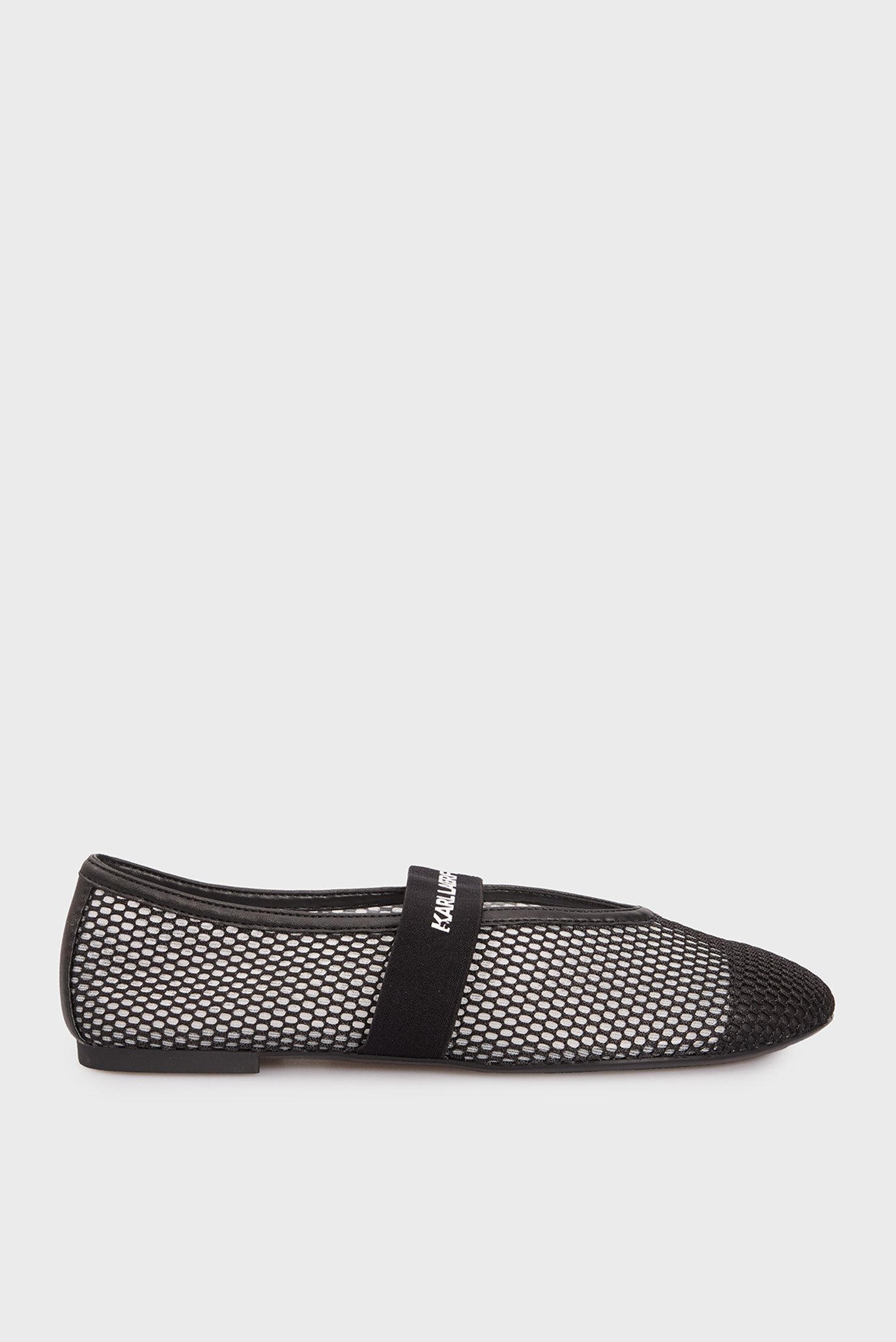 Женские черные балетки KARO Mesh Pump 1