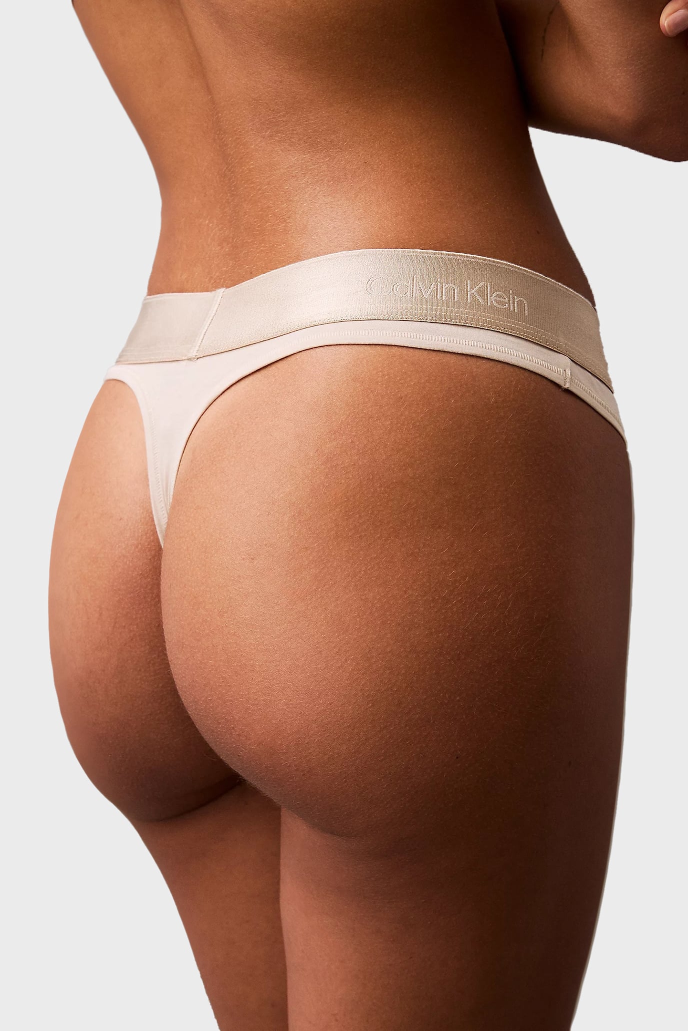 Женские бежевые трусики 2