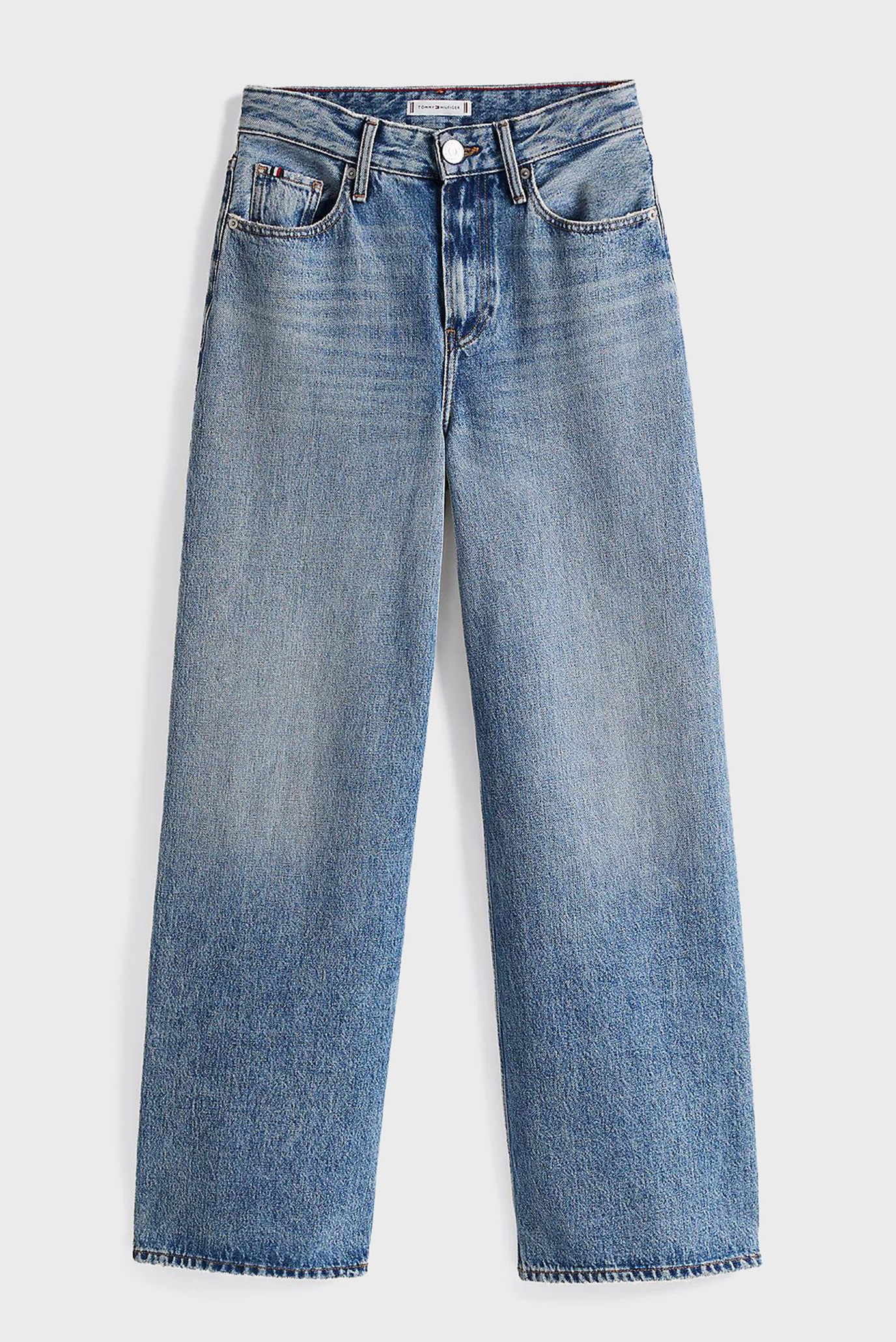 Женские голубые джинсы WIDE LEG HW SAM 5