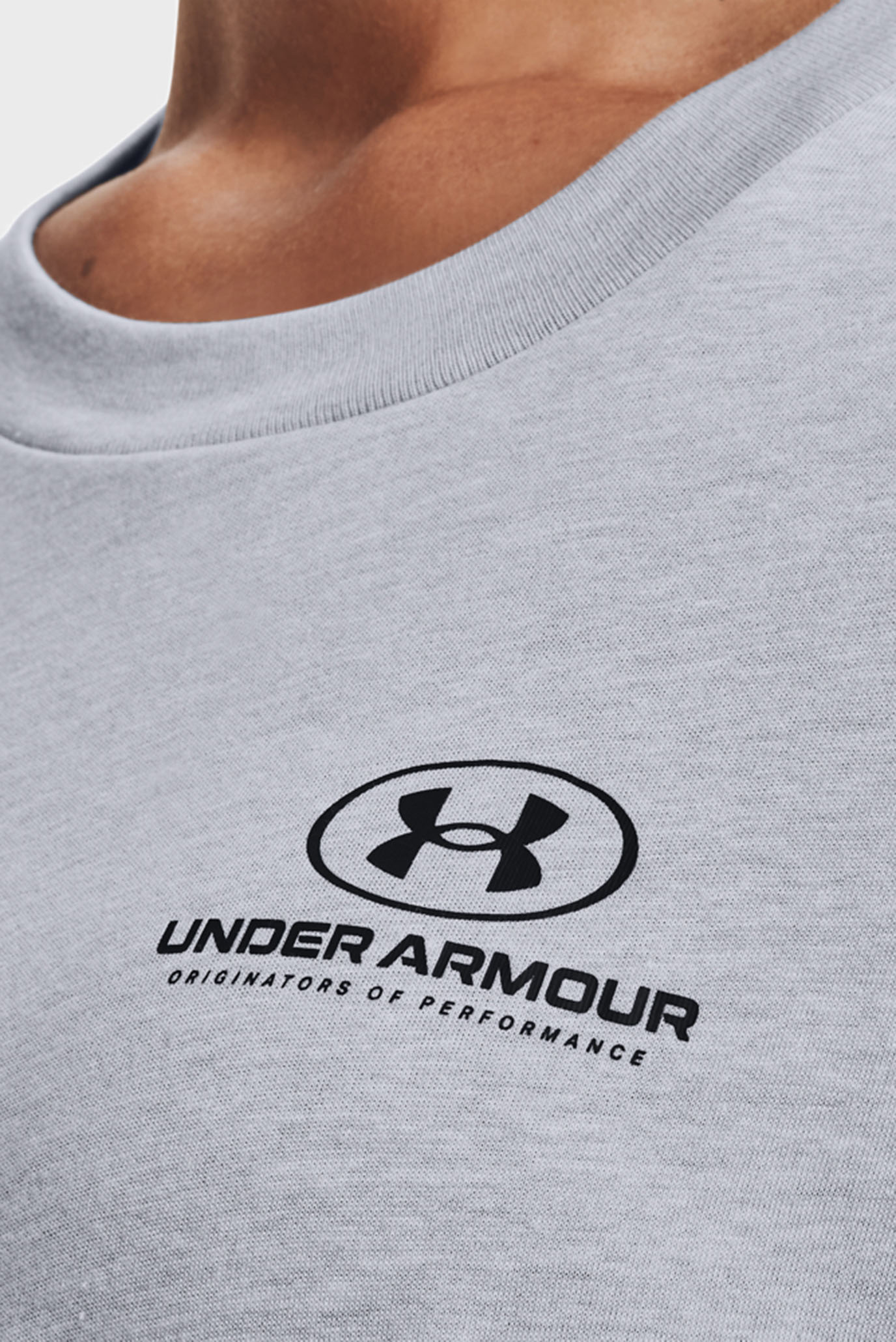 Женская серая футболка Oversized Graphic SS 4