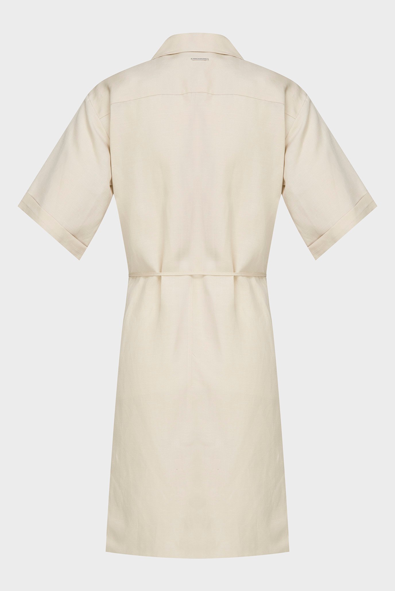 Платье/LINEN BLEND RELAXED SHIRT DRESS 2