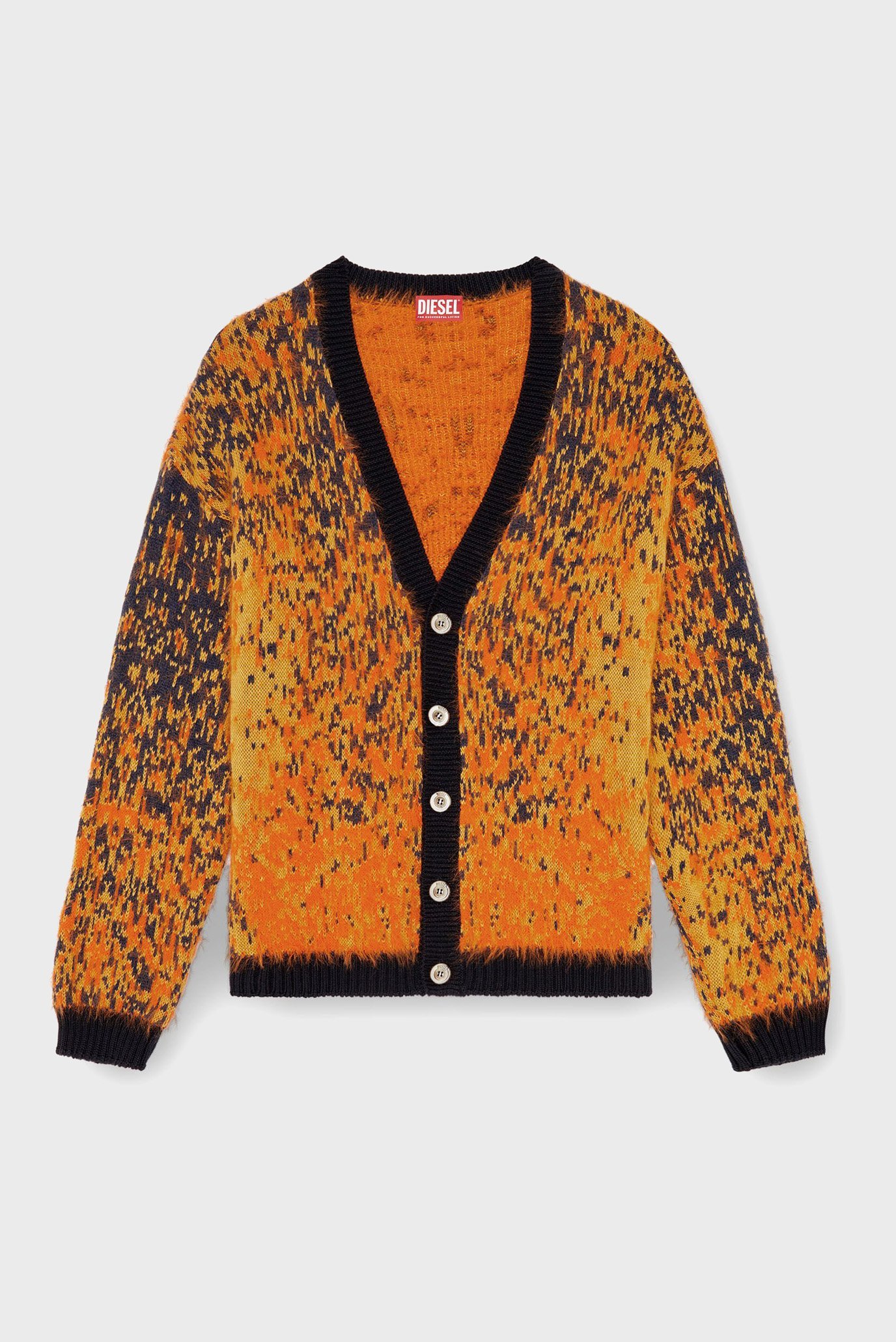 Мужской оранжевый кардиган K-RANGER 5