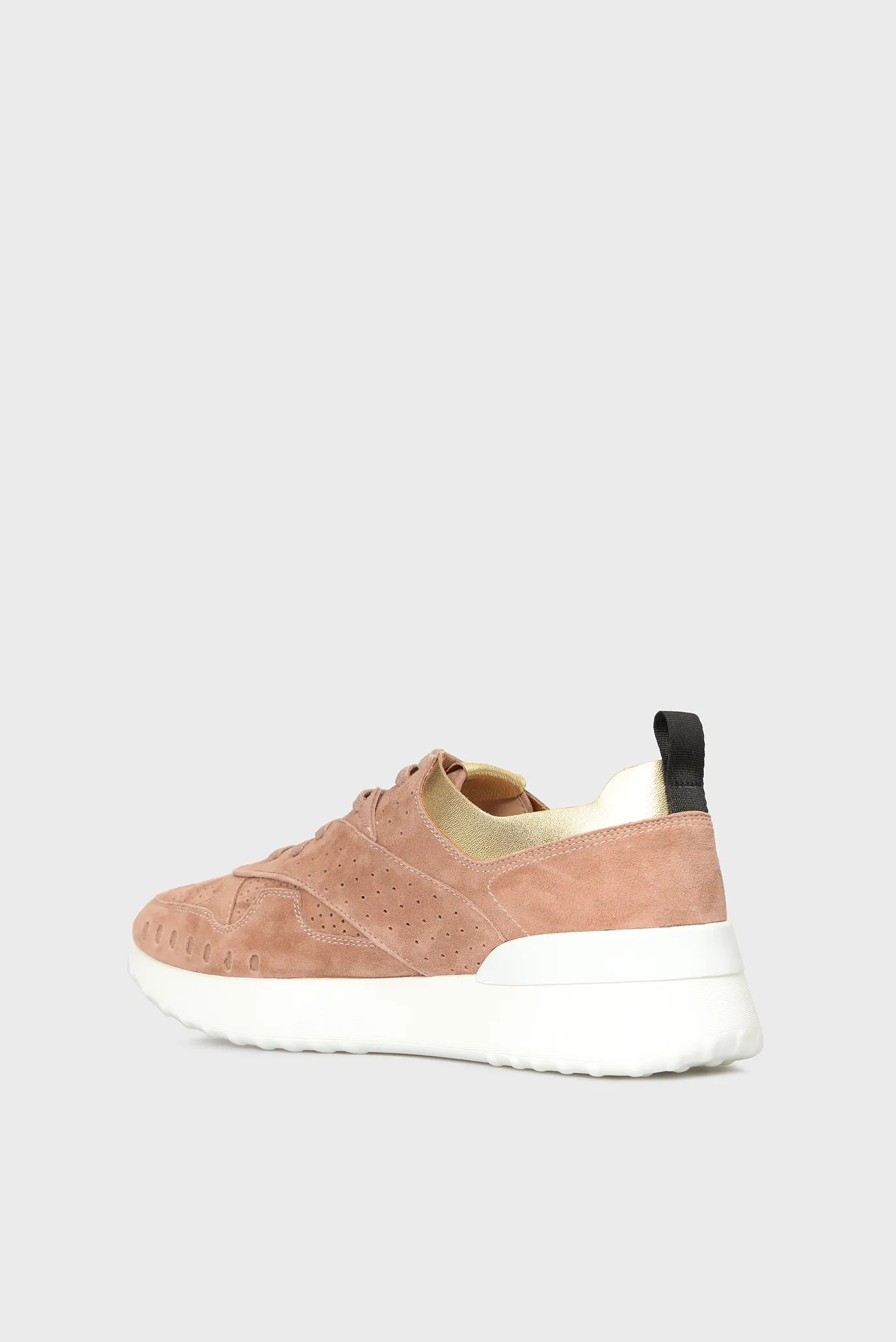 Женские бежевые замшевые кроссовки Garcia 4