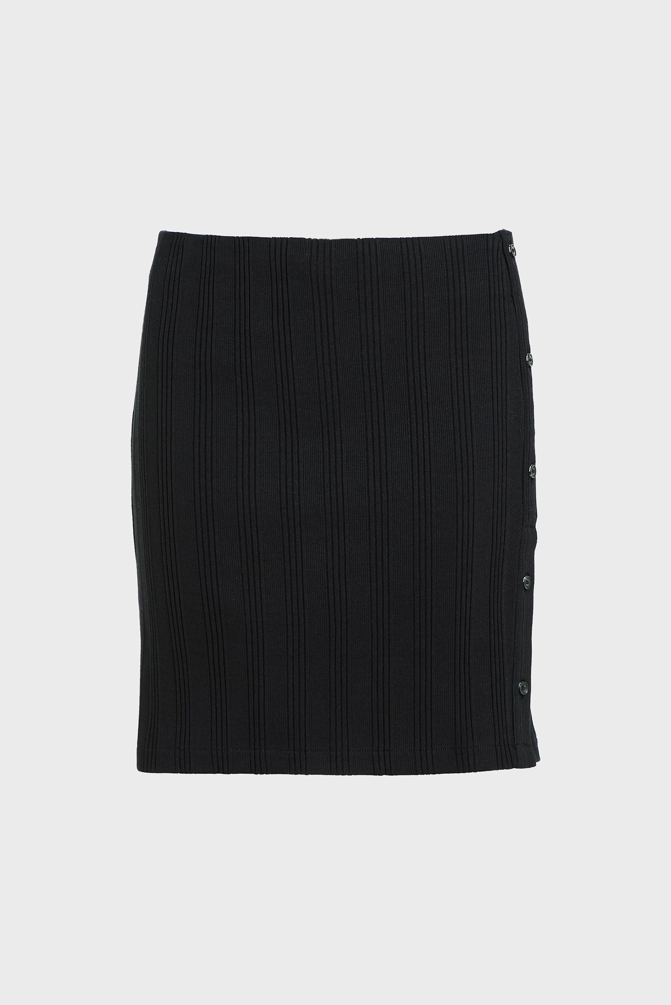 Юбка BADGE RIB ELONGATED SKIRT 5