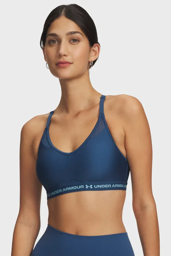 Топ UA Crossback Low Bra-BLU Under Armour