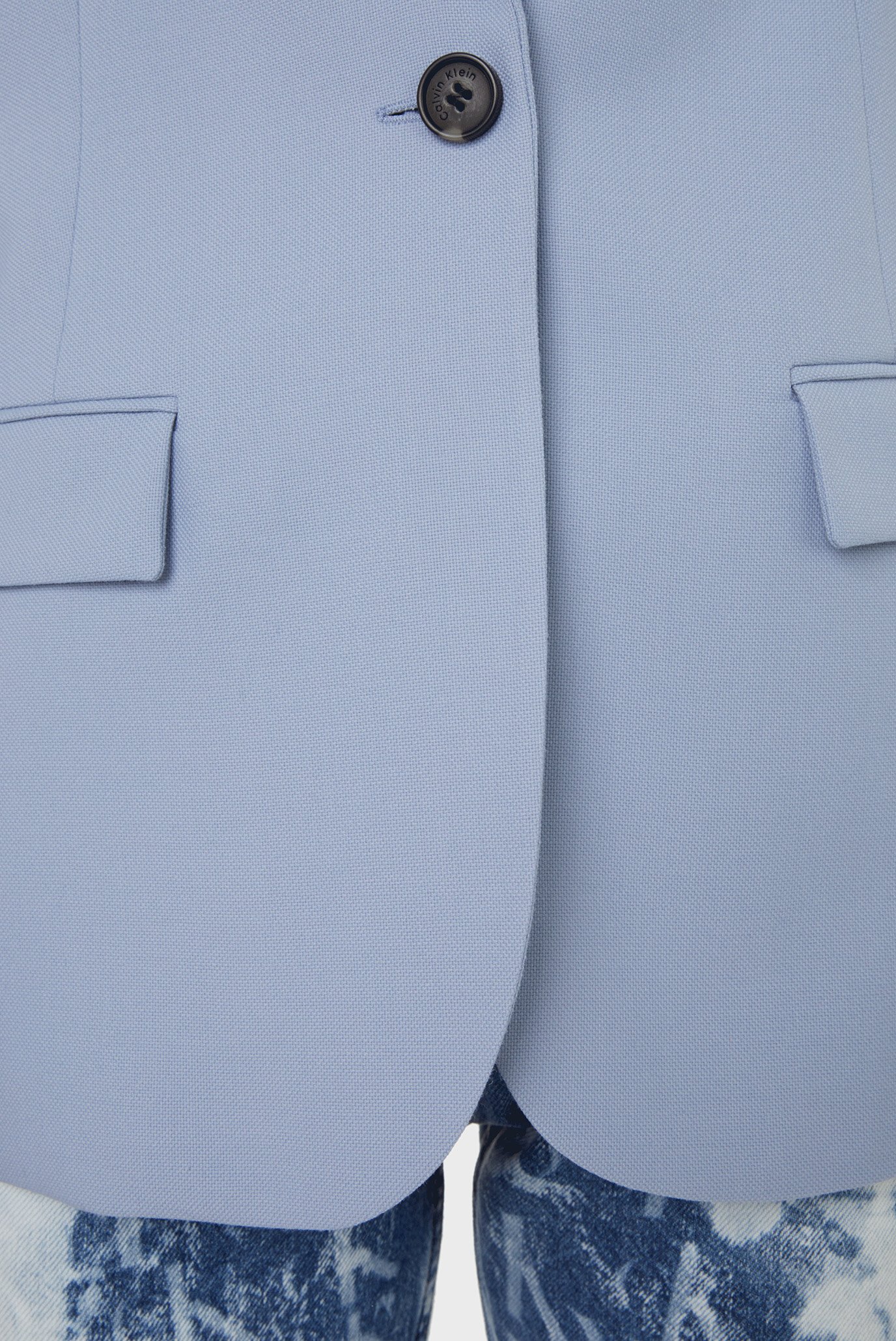 Женский голубой жакет ESSENTIAL TAILORED 5