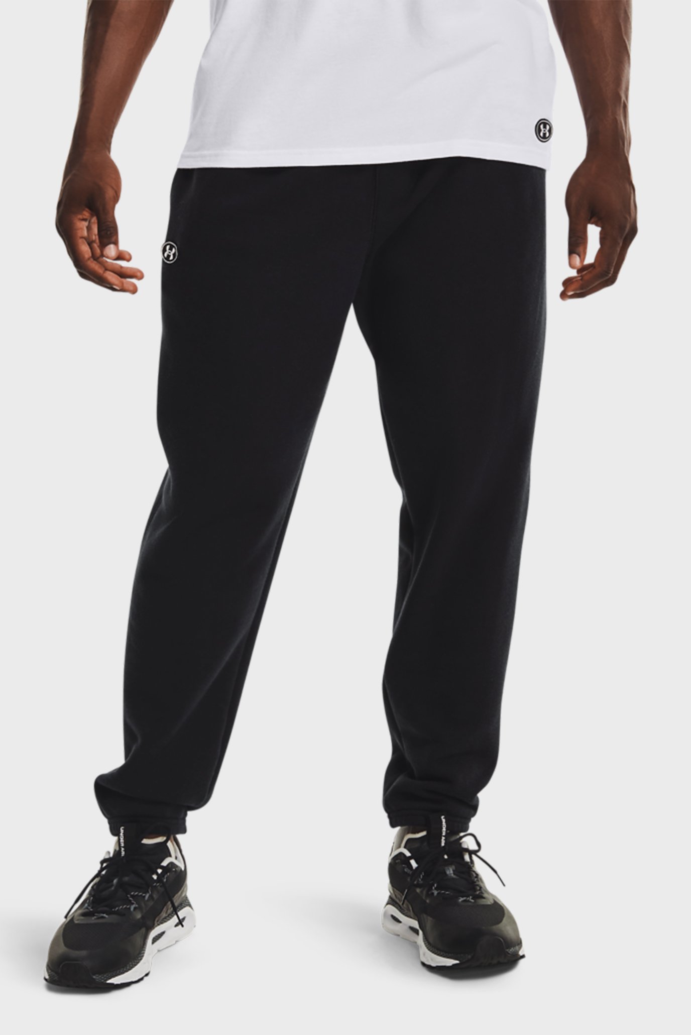 Мужские черные спортивные брюки UA ORIGINATORS JOGGER 1