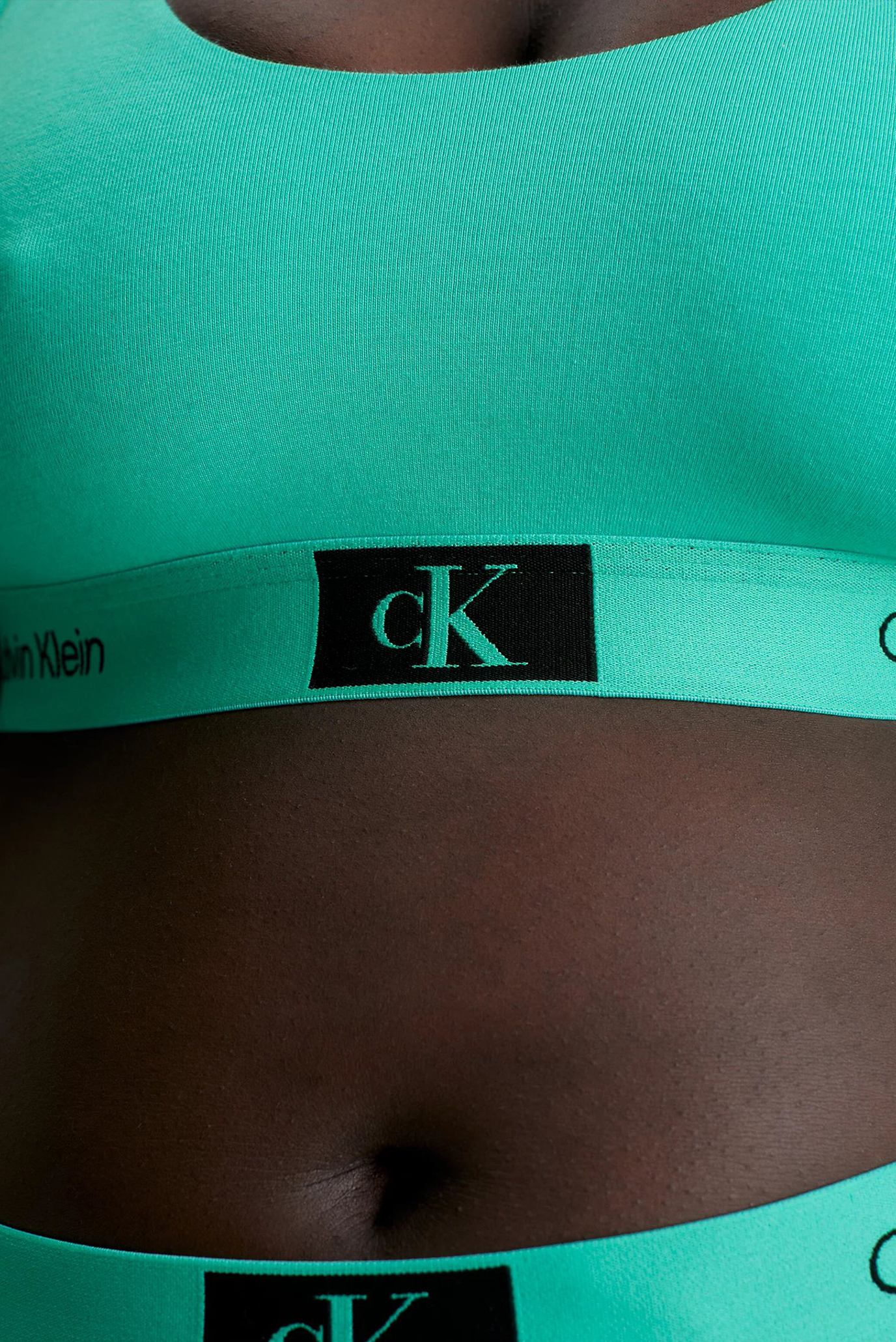 Calvin klein monogram unlined bralette best sale