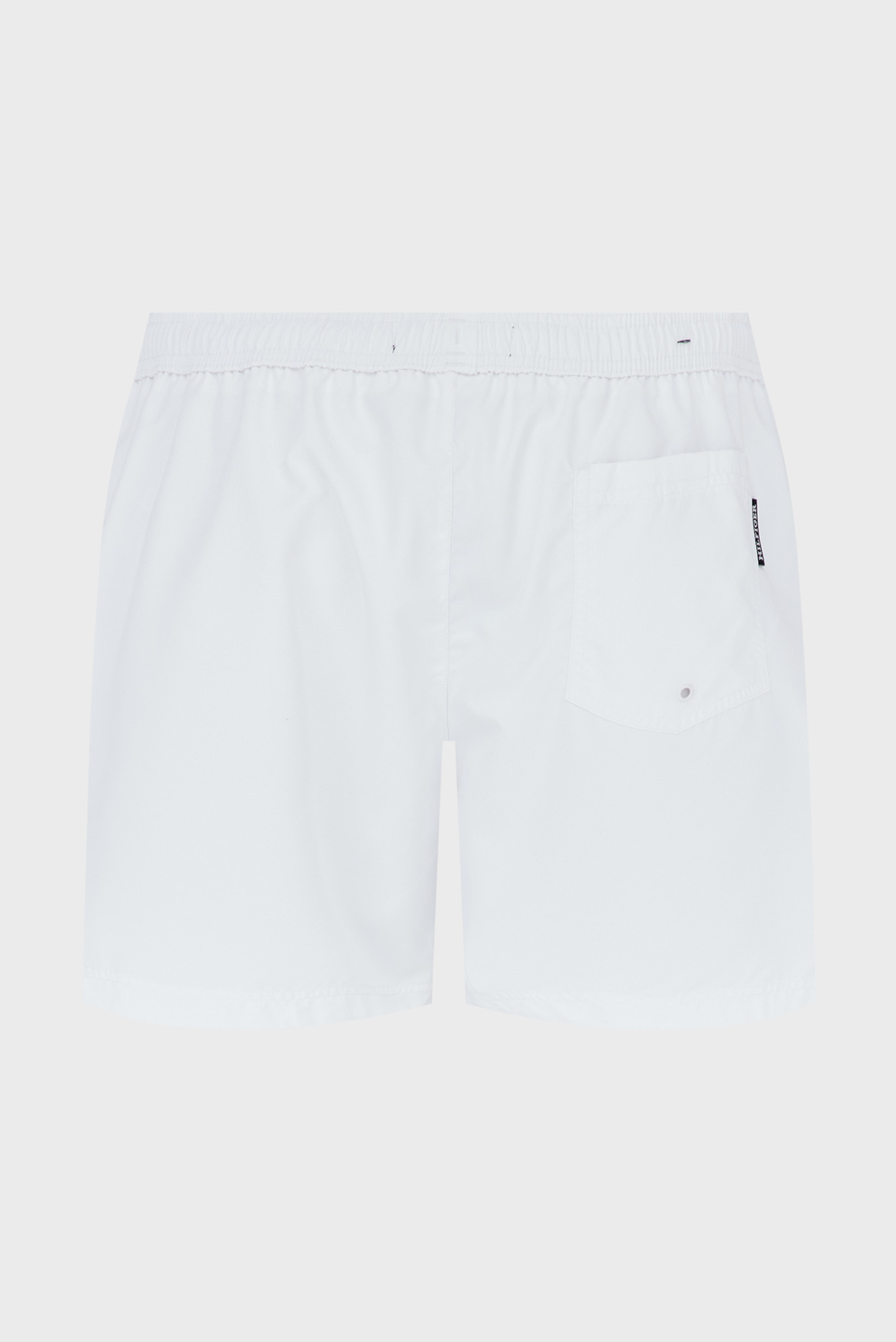 Мужские белые плавательные шорты MEDIUM DRAWSTRING TAPETommy Hilfiger Мужские белые плавательные шорты MEDIUM DRAWSTRING TAPE 2
