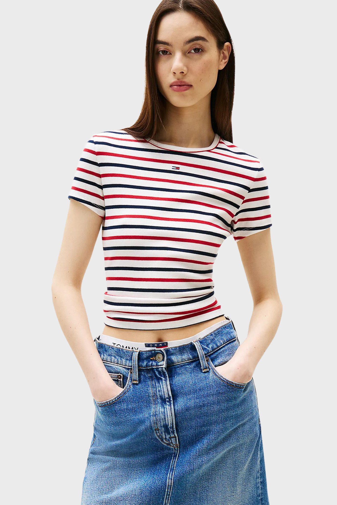 Футболка/TJW SLIM ESSENTIAL RIB SS EXT 1