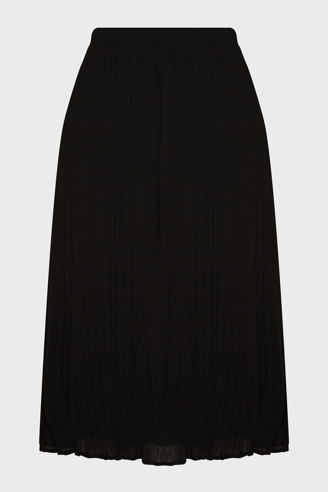 Женская черная юбка PLEATED MIDI SKIRT 2
