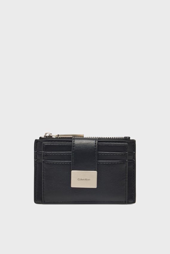 Кошелек HARDWARE SNAP TOP ZIP CARDHOLDER Calvin Klein