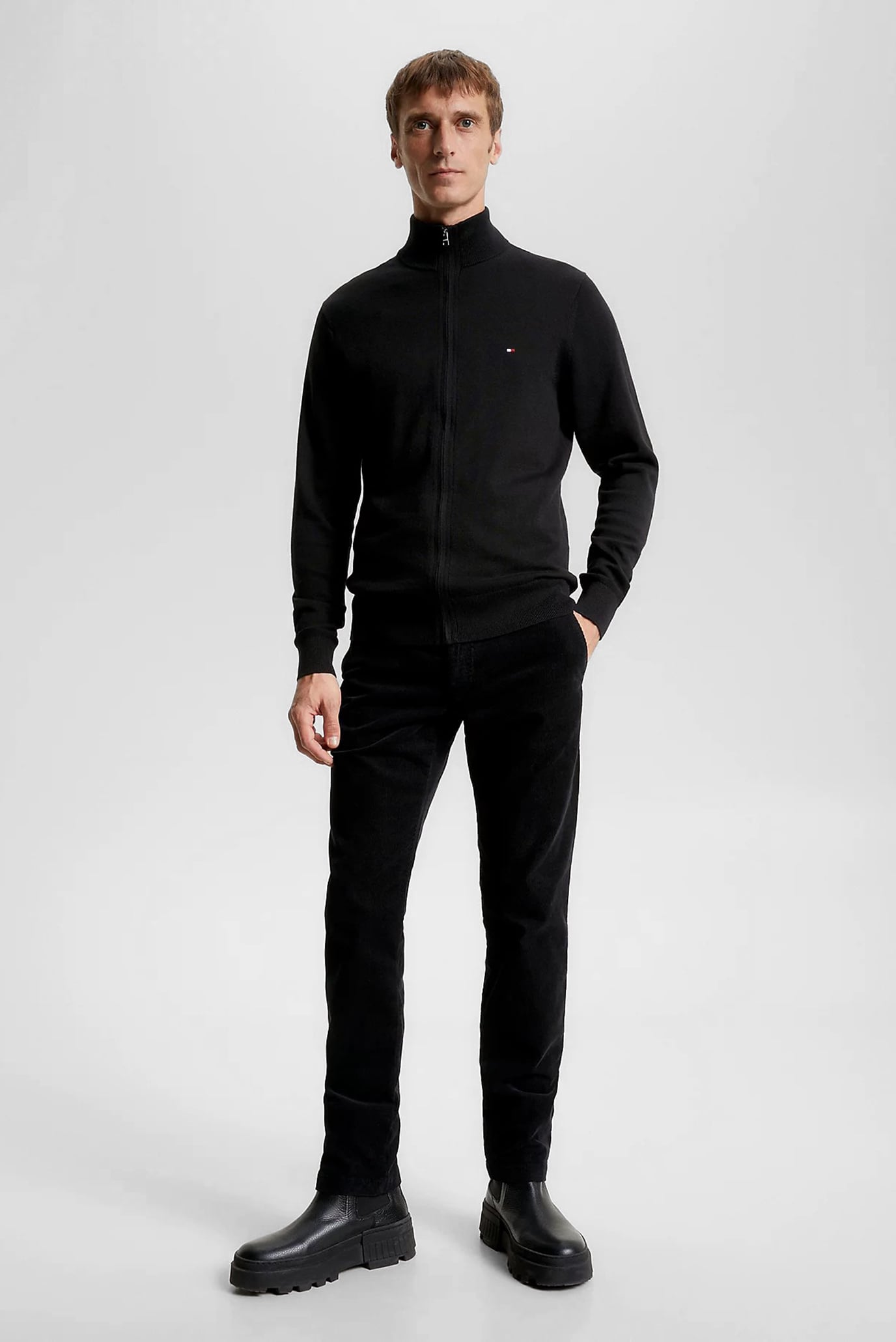 Свитер PIMA ORG CTN CASHMERE ZIP THRU 7