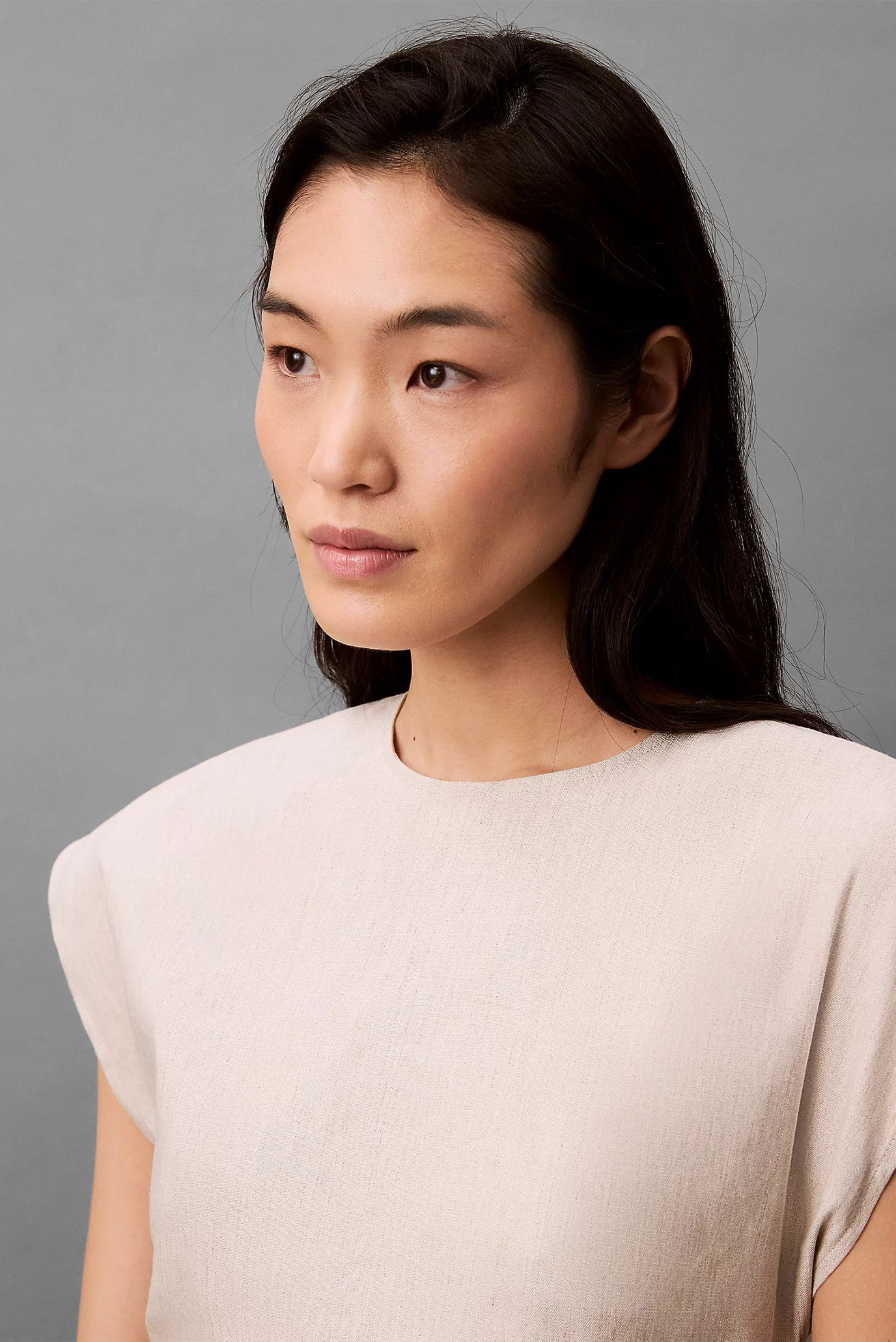 Топ STRETCH LINEN TOP 5