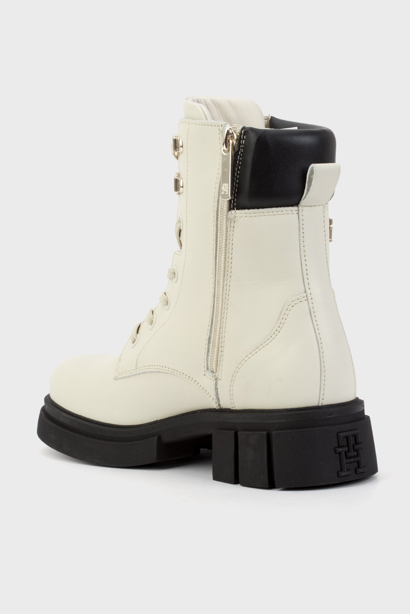 Ботинки LACE-UP BIKER LEATHER 3