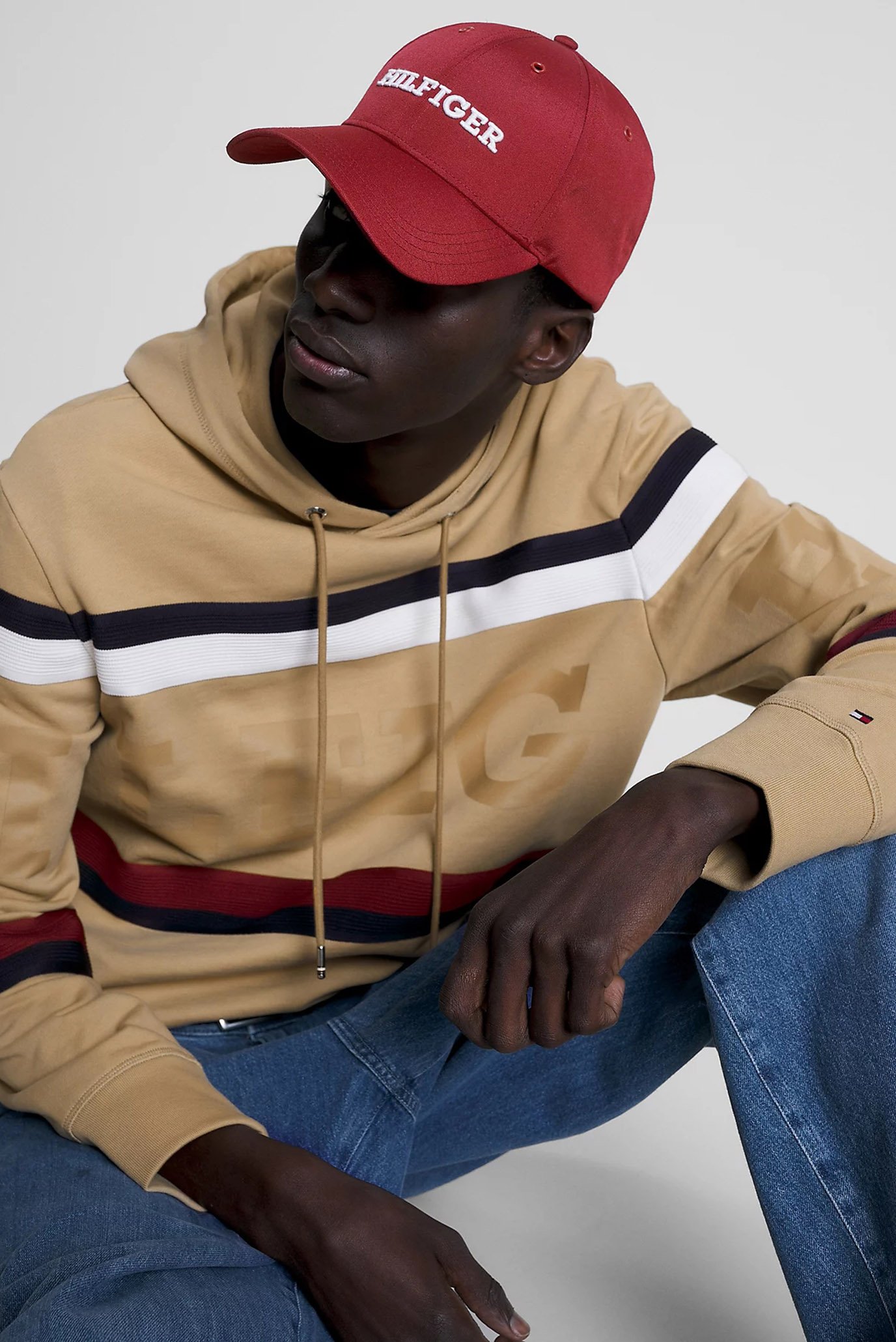 Худи GLOBAL STRIPE MONOTYPE HOODY 10