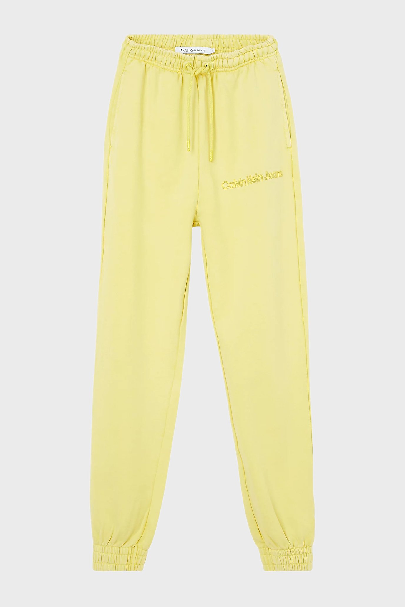 Женские желтые спортивные брюки GARMENT DYED 5