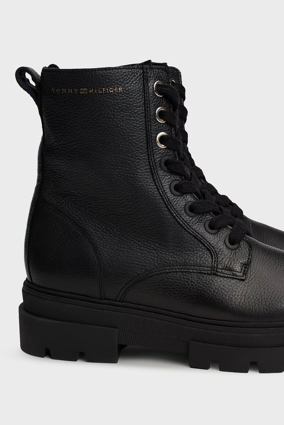 Ботинки BICOLOR LEATHER LACE-UP