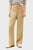 Женские бежевые льняные брюки TAILORED STRAIGHT