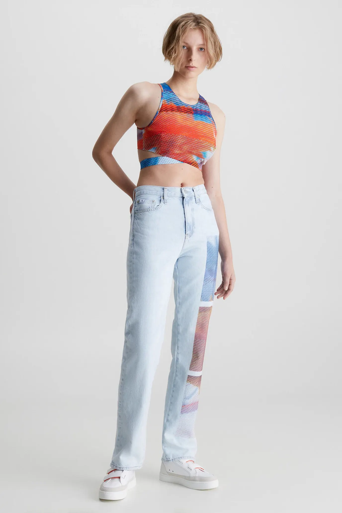 Джинсы HIGH RISE STRAIGHT 3