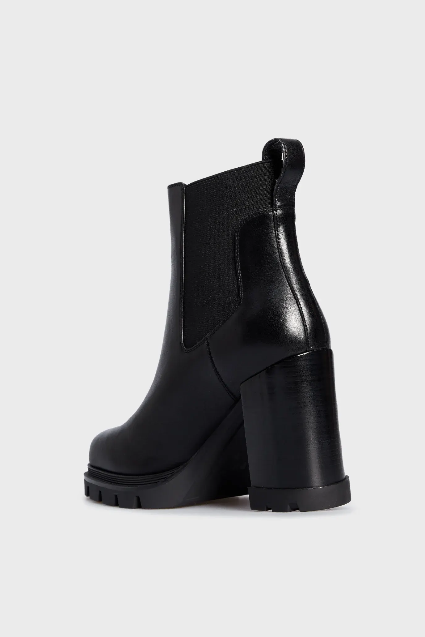 Женские черные кожаные ботильоны Rujiena 5