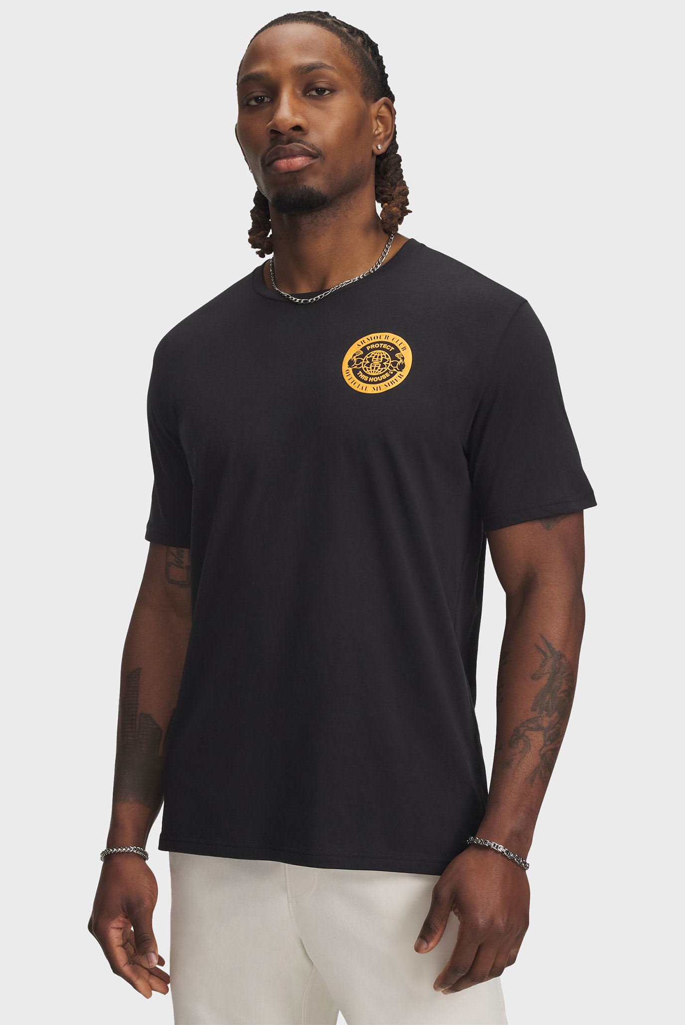 Футболка/UA ARMOUR CLUB SS 1