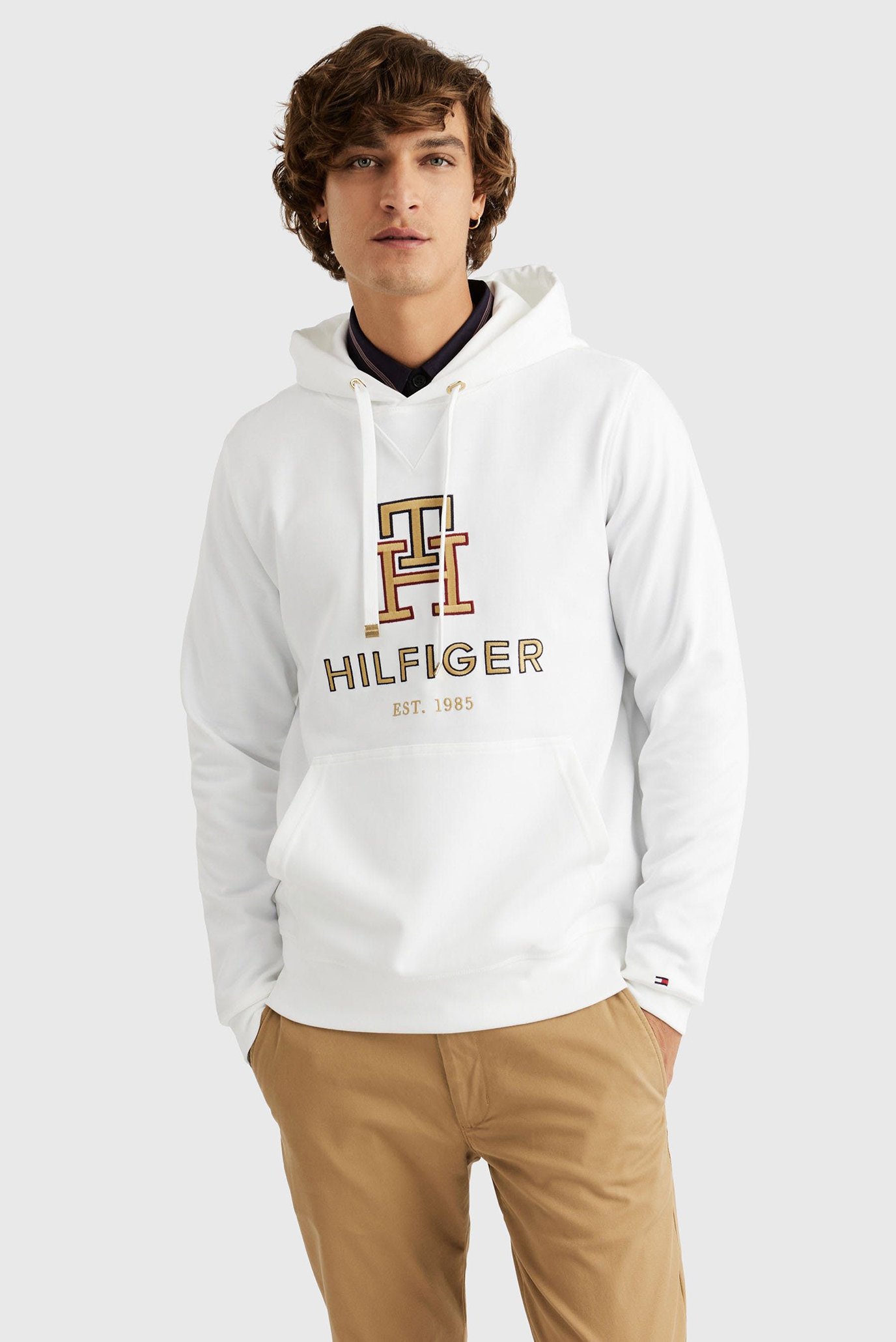 Мужское белое худи IM ICON 4