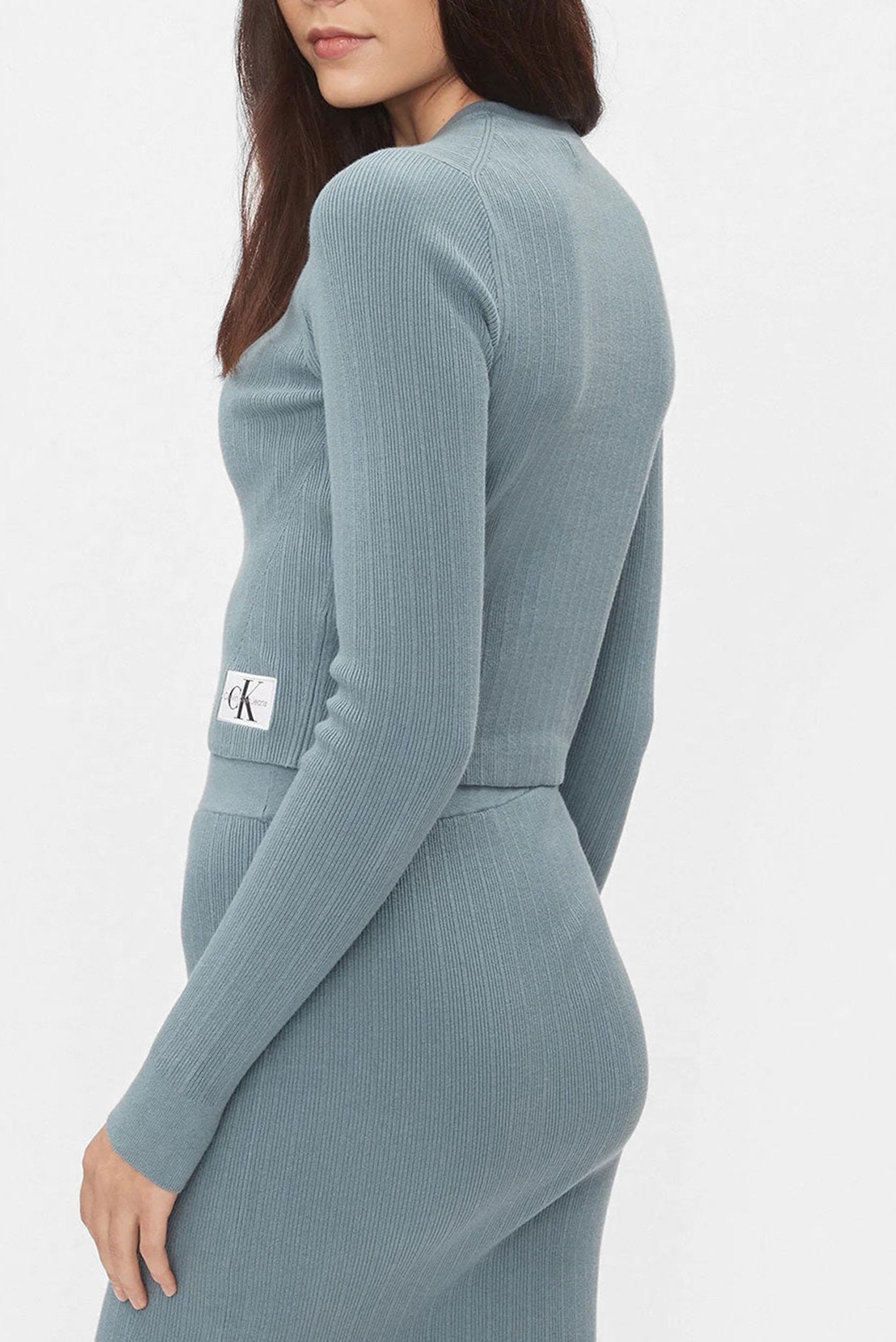 Кардиган VARIEGATED RIB SWEATER CARDIGAN 2