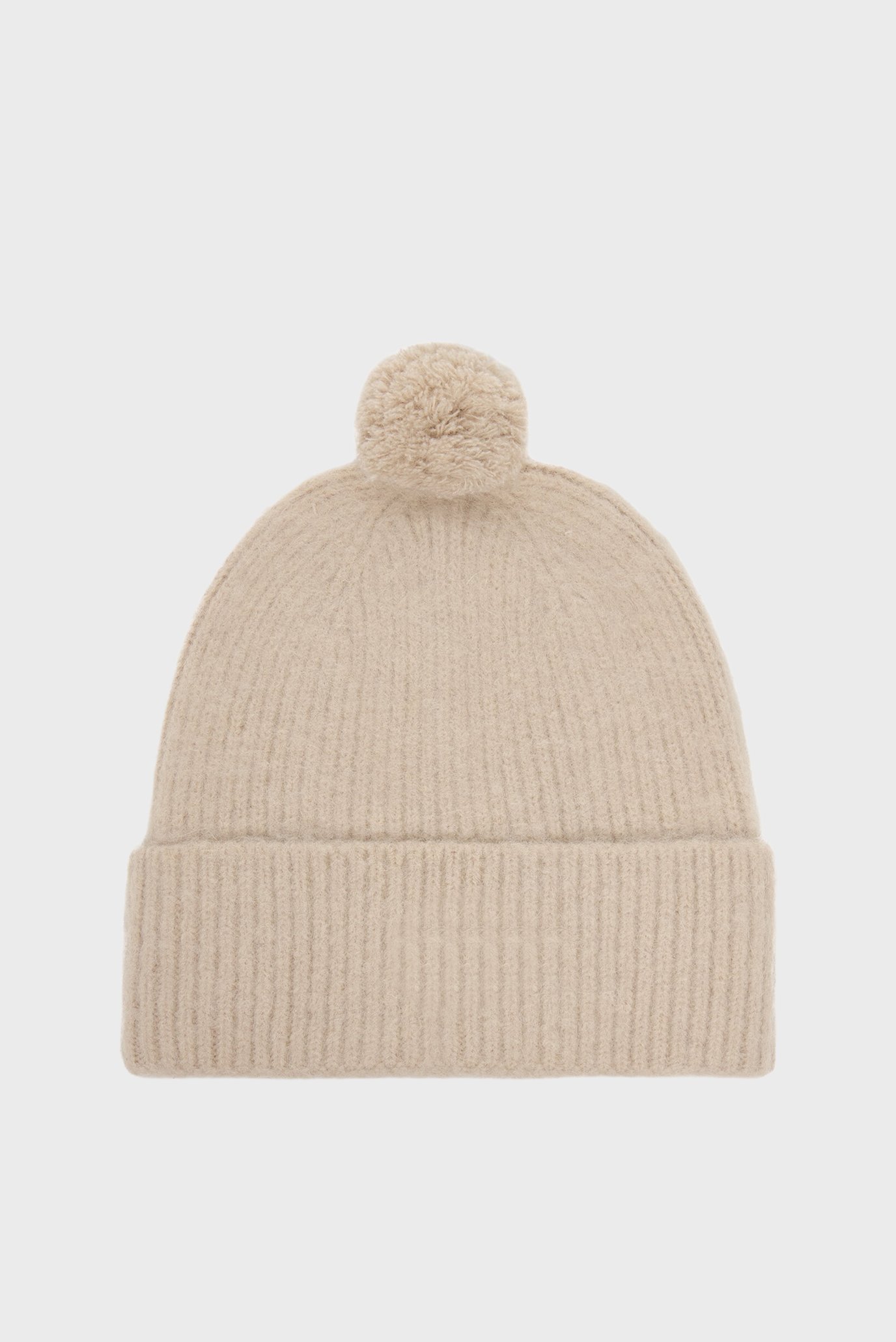Шапка EMBLEM BRUSHED POMPOM BEANIE 4