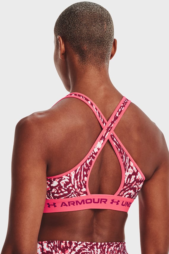Женский топ с узором UA Crossback Mid Print