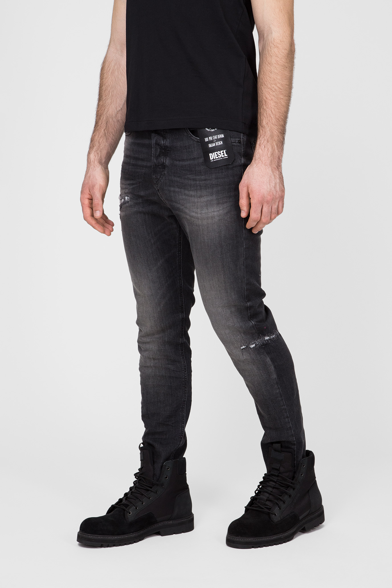 Мужские темно-серые джинсы D-VIDER 8