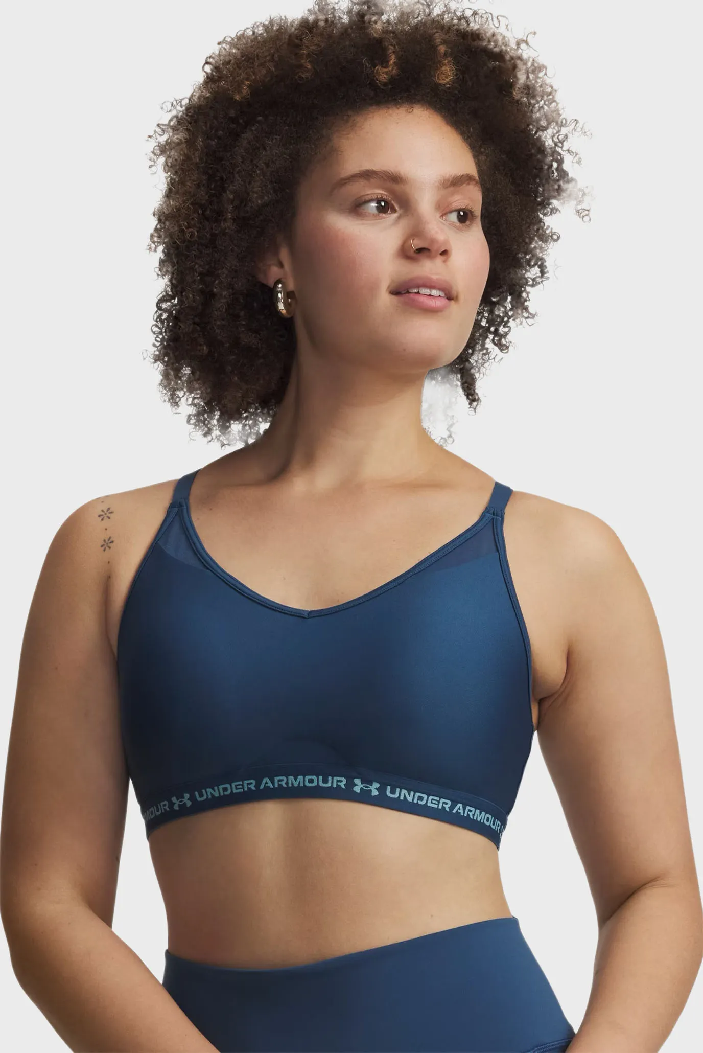 Топ UA Crossback Low Bra-BLU 3
