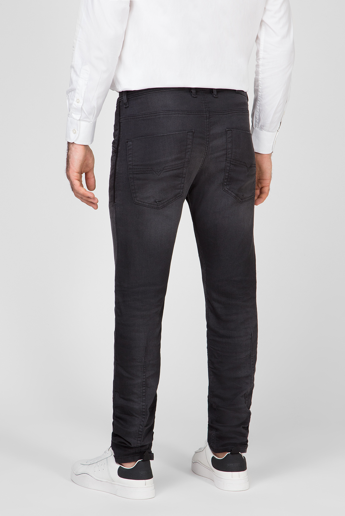 Мужские черные джинсы KROOLEY CB-NE 8