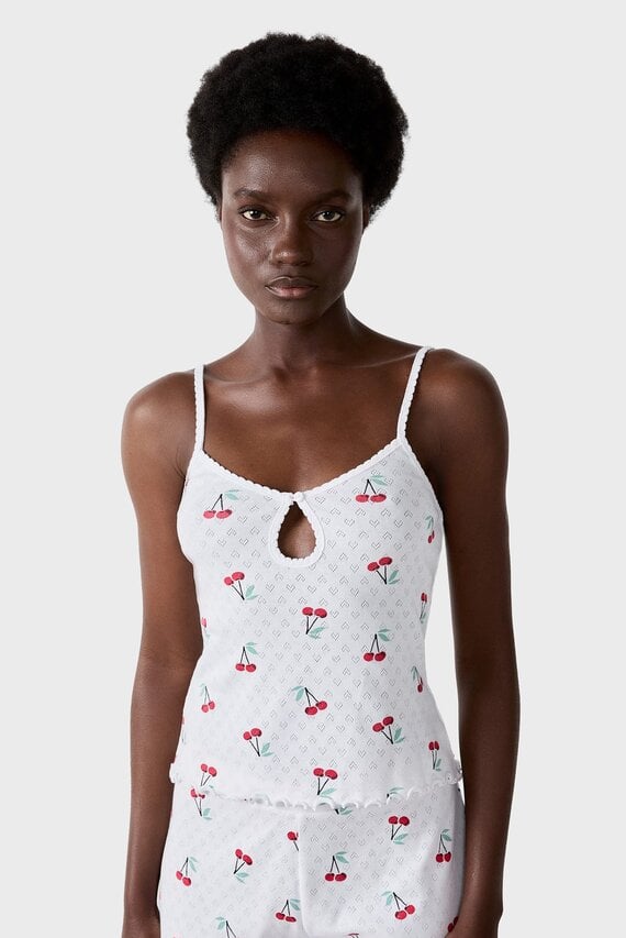 Майка CHERRY - DEBARDEUR Etam